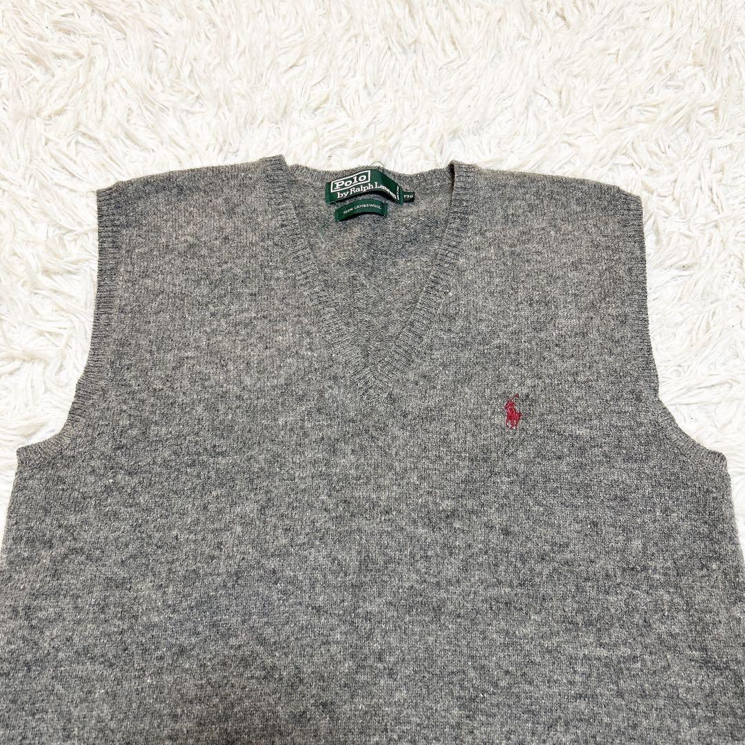 美品 Polo by Ralph Lauren ラルフローレン　ニットベスト