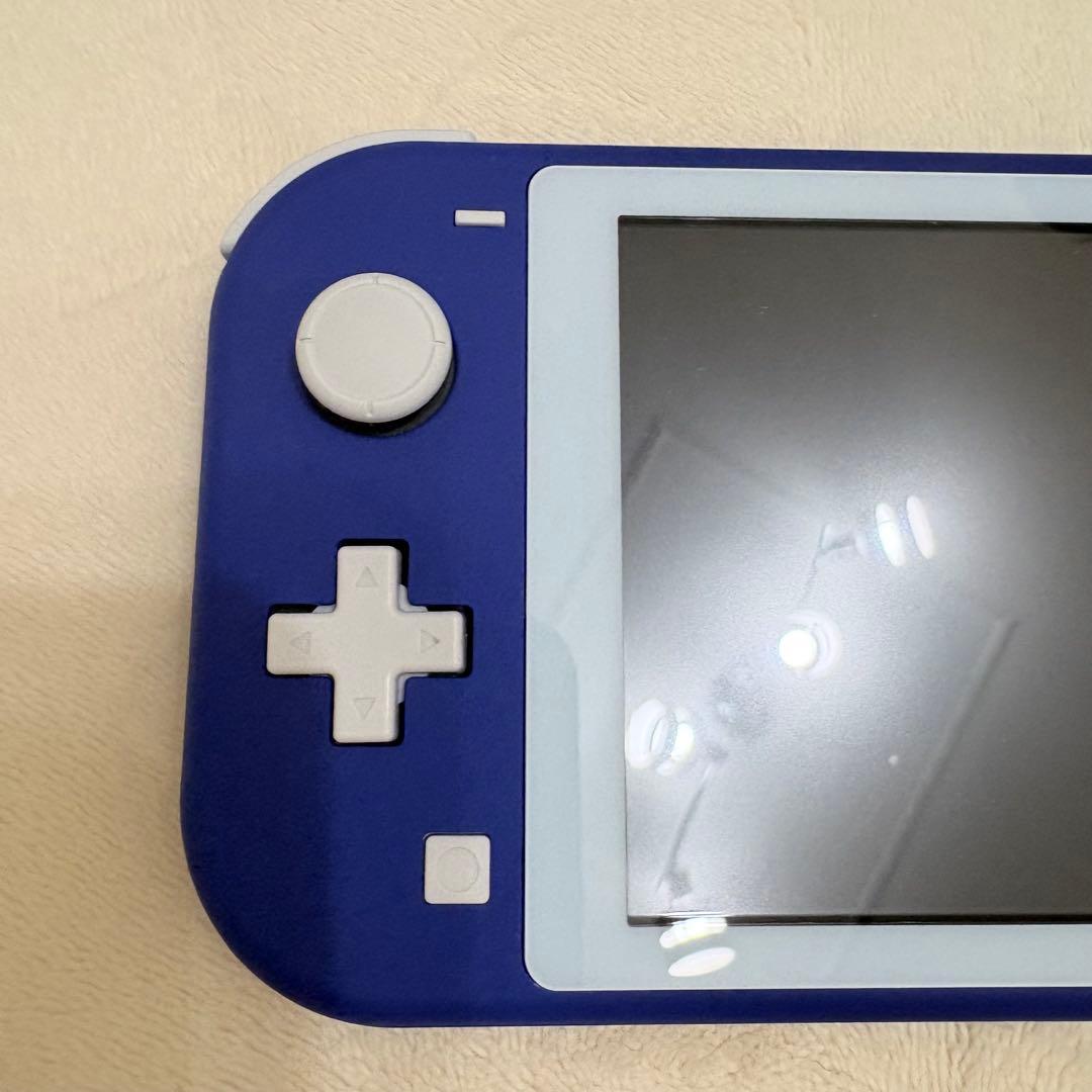 Nintendo Switch Lite 本体 ブルー カバー付き