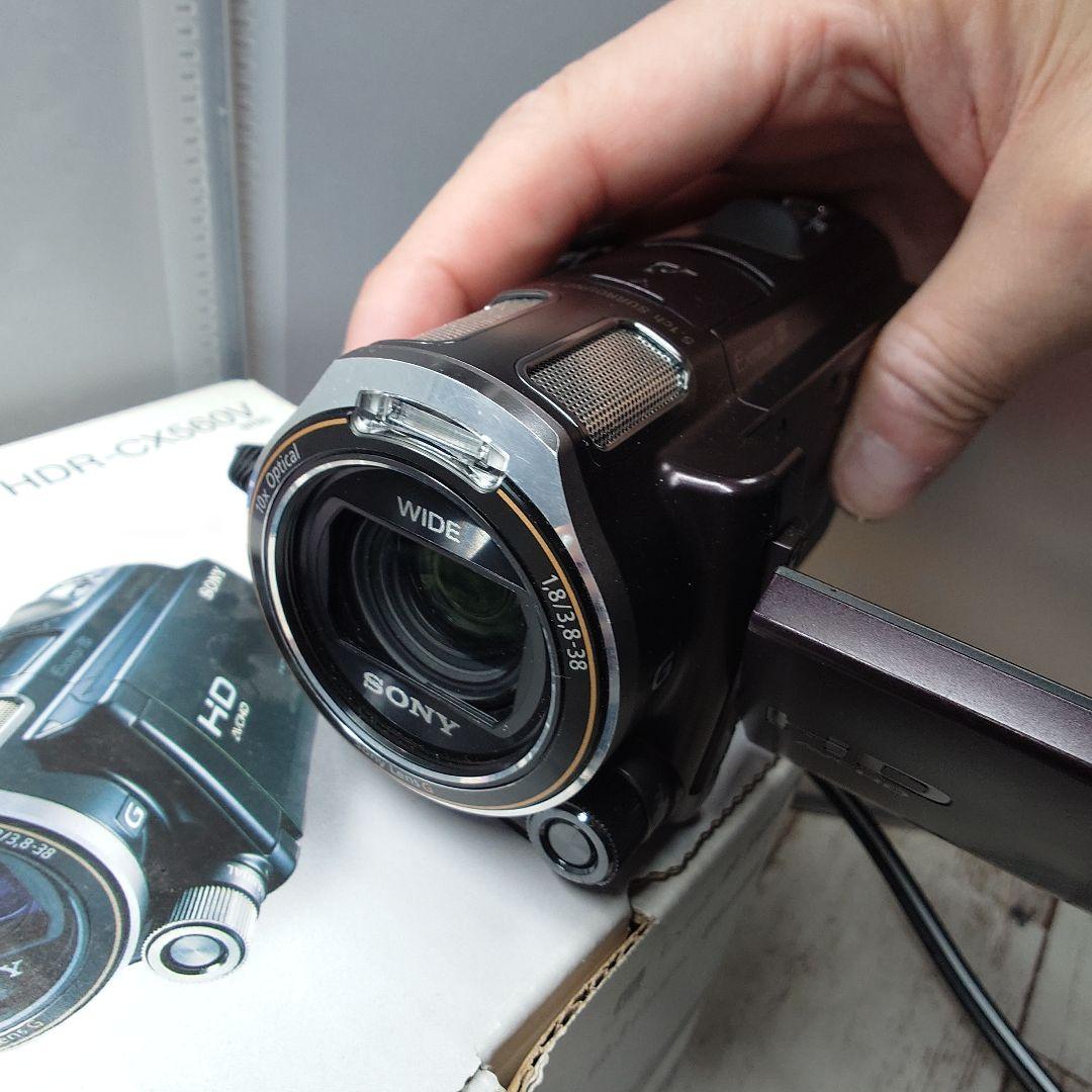 SONY HDR-CX560V ハンディカム　ビデオカメラ