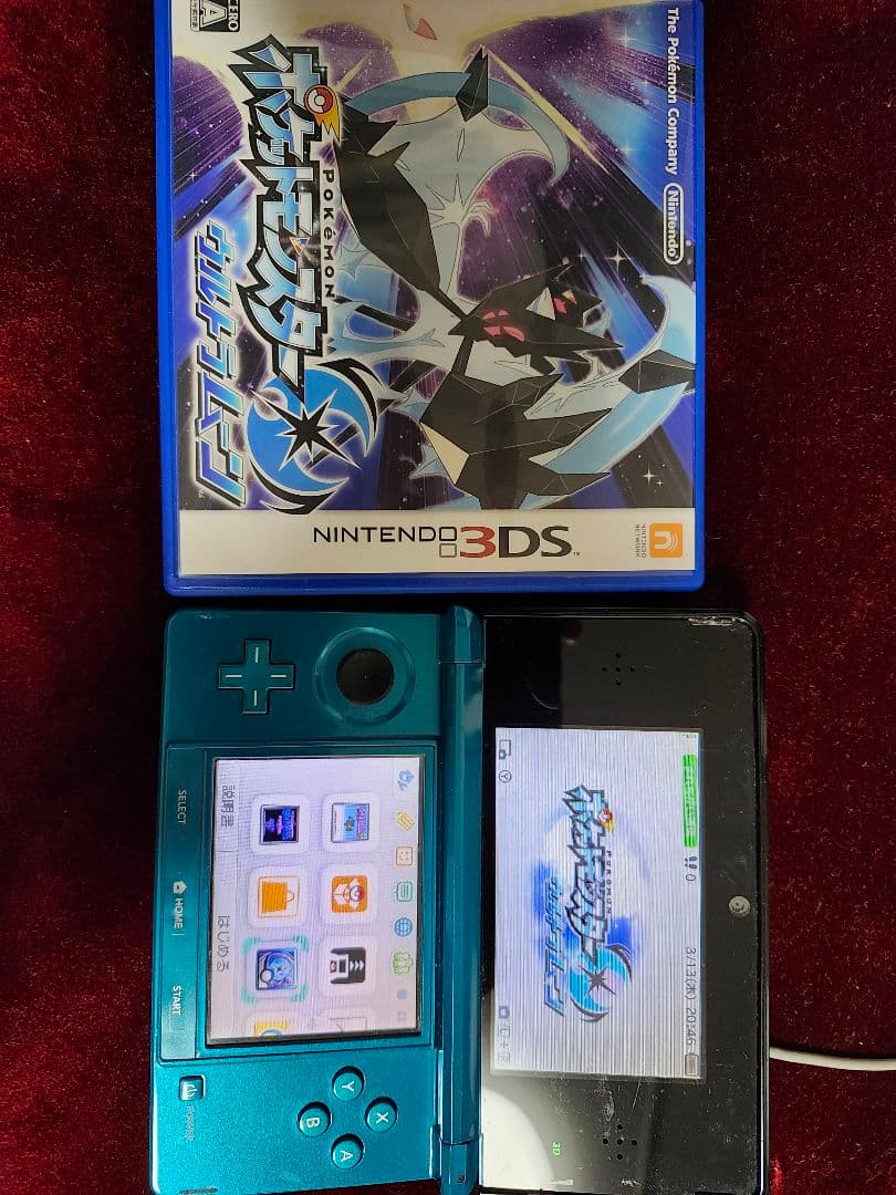 【箱・説明書付き】ポケットモンスター　ウルトラサン・ウルトラムーン　２点セット