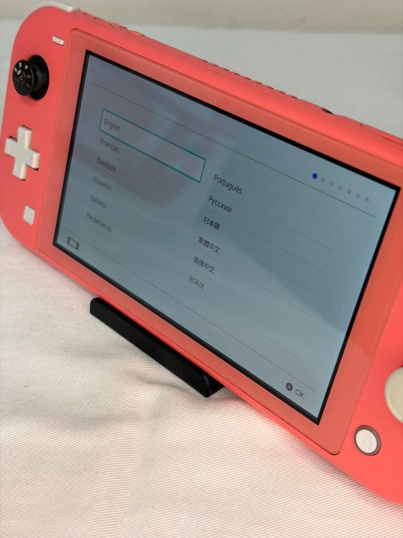 箱付き Nintendo Switch Lite コーラルピンク