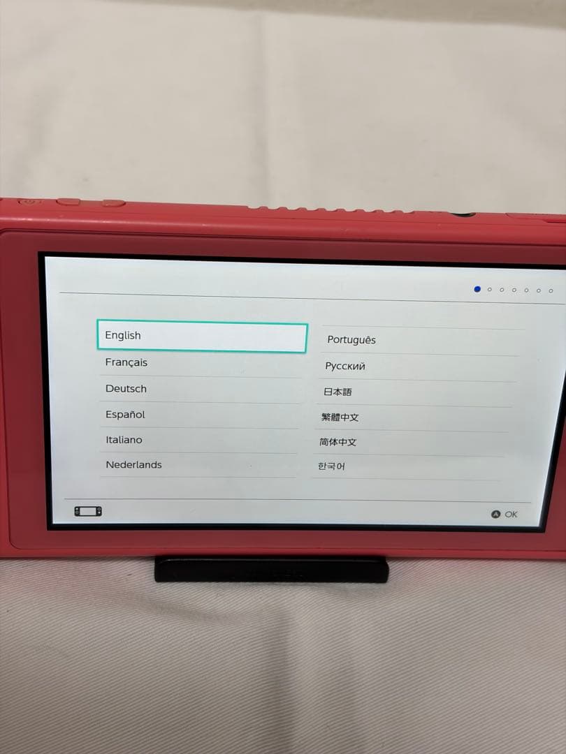 箱付き Nintendo Switch Lite コーラルピンク