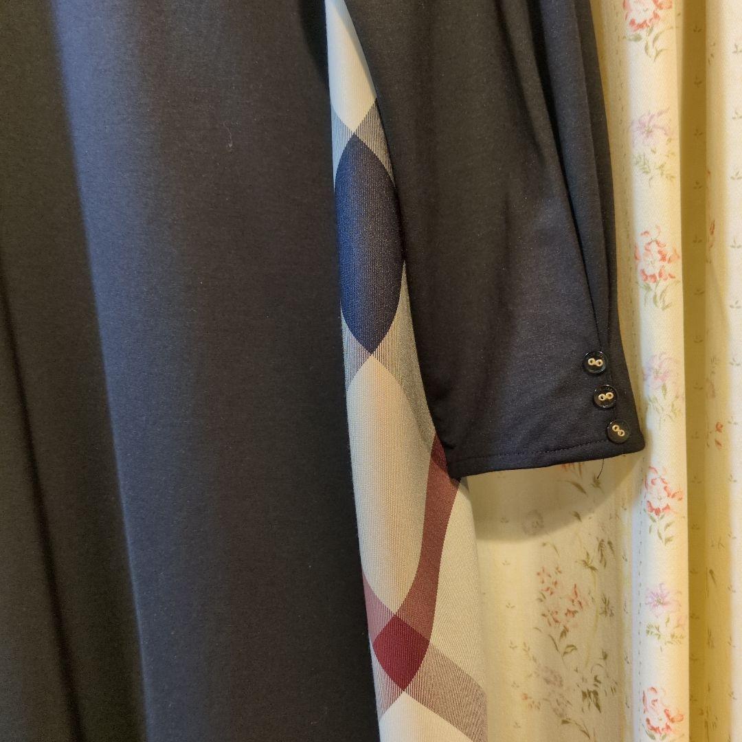 専用 クレストブリッジ ブルーレーベル サイドチェック 袖ボタン ワンピース