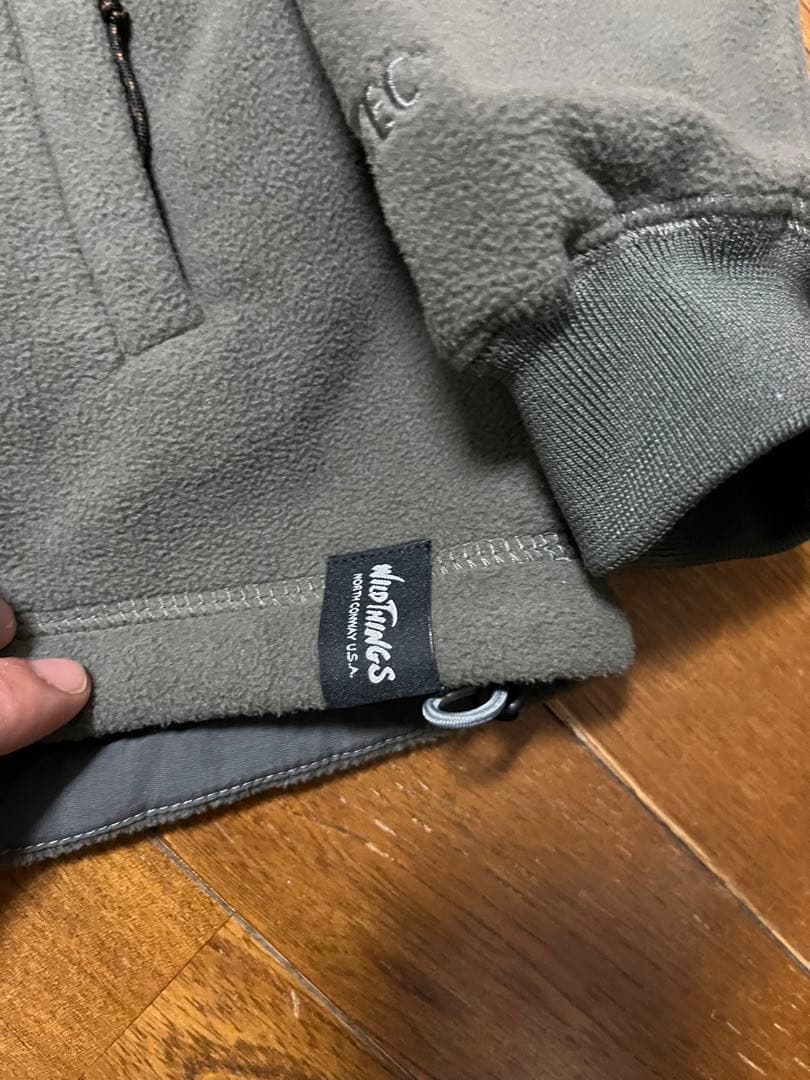 WILDTHINGS×EKAL　ポーラテックフリースプルオーバー