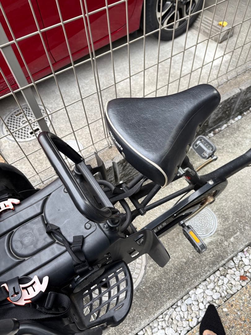 ふらっかーず子供乗せ対応リヤフロント対応シティサイクルOGKうしろ子供乗せ