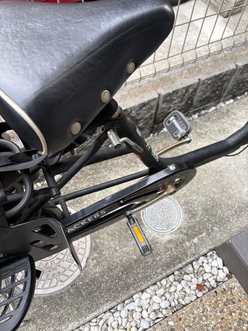 ふらっかーず子供乗せ対応リヤフロント対応シティサイクルOGKうしろ子供乗せ