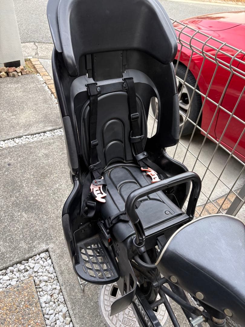 ふらっかーず子供乗せ対応リヤフロント対応シティサイクルOGKうしろ子供乗せ