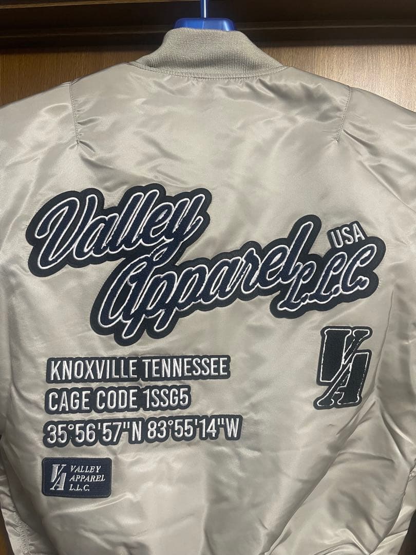 新品、未使用品です。Valley Apparel MA-1