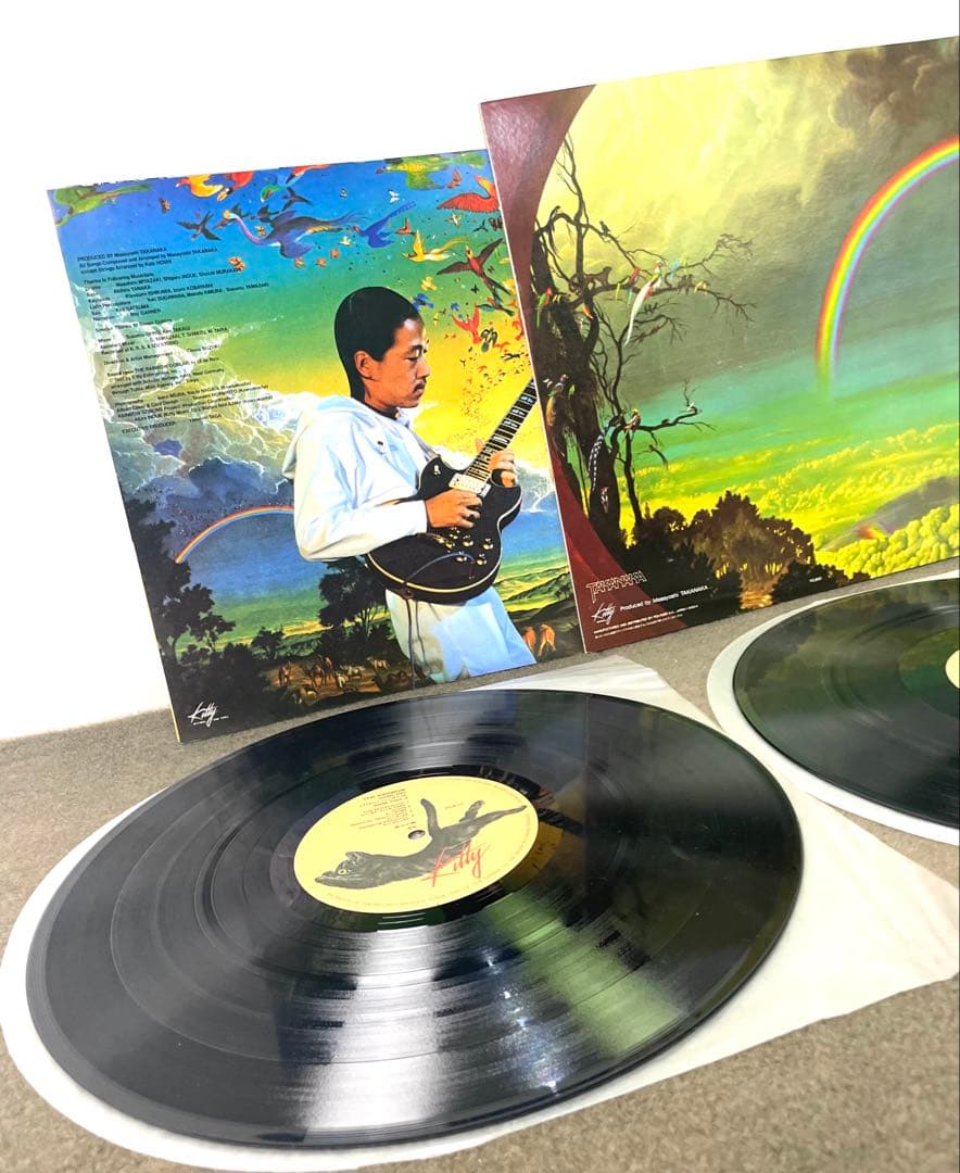 帯付 LP 高中正義（MASAYOSHI TAKANAKA） - 虹伝説　国内盤