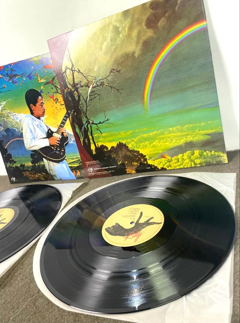 帯付 LP 高中正義（MASAYOSHI TAKANAKA） - 虹伝説　国内盤