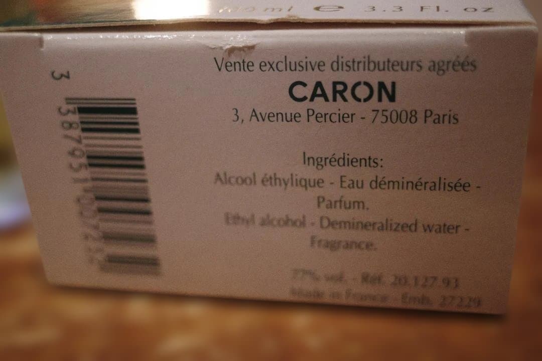 CARON キャロン プール アン オム　100ml
