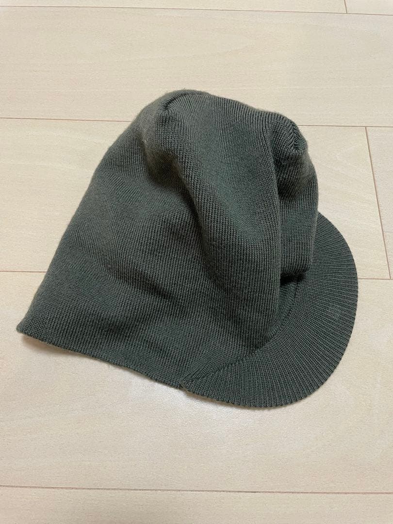 UNDERCOVER 薔薇刺繍 ニット キャスケット カーキ 美品