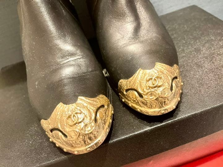 Chanel シャネル ココマーク ブーツ