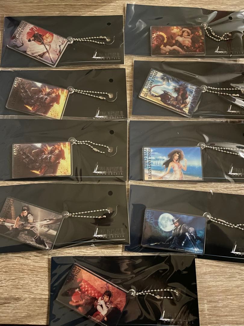 FINAL FANTASY VII FF7 ECくじセット キーホルダー