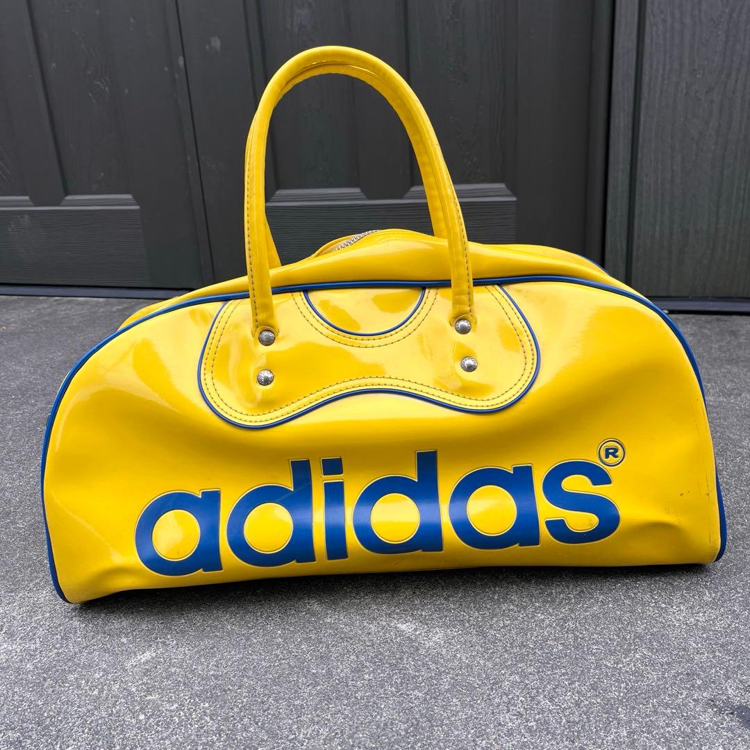 m*様 adidas ビンテージ　80's ボストンバッグ