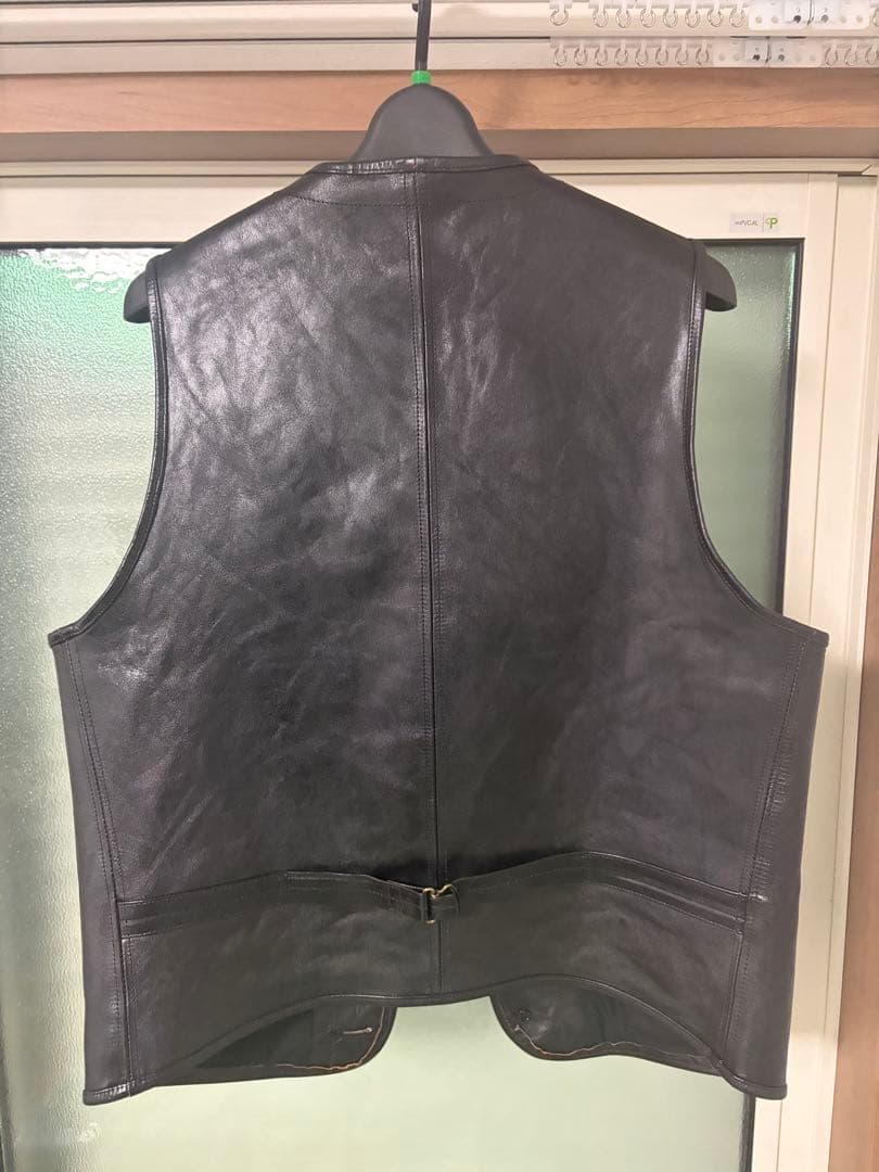 【美品】FINE CREEK ＆CO レザーベスト
