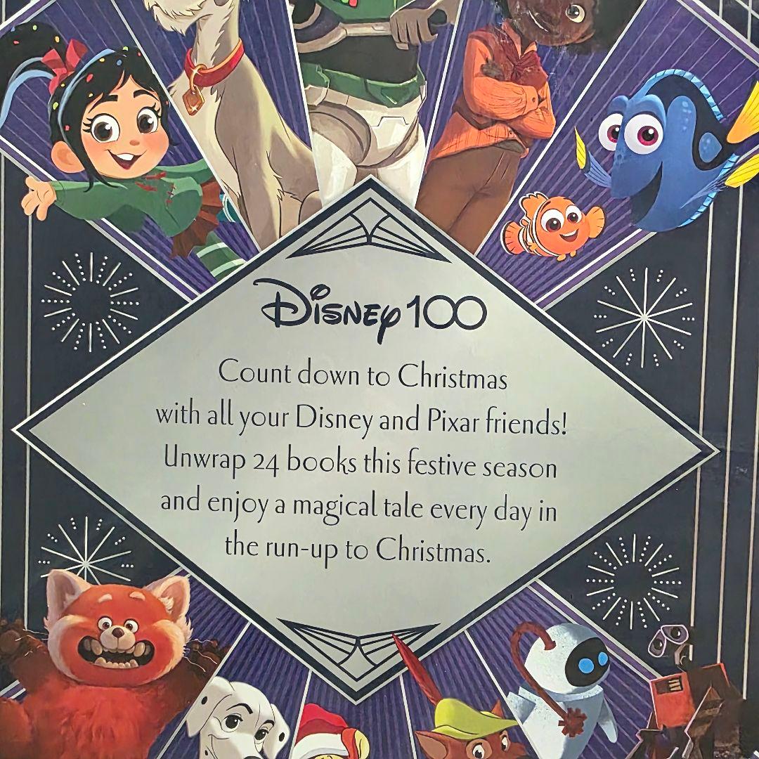 ディズニー100周年 英語絵本 アドベントカレンダー Disney