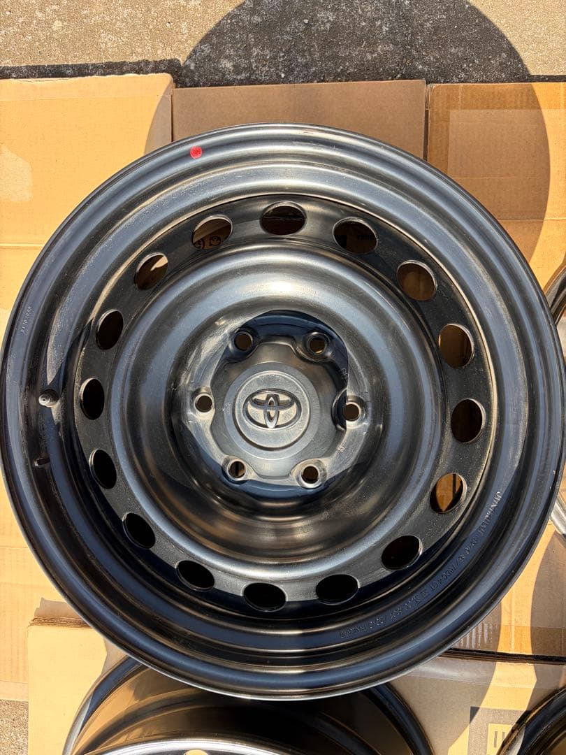 トヨタ純正 ハイラックス　鉄　ホイール　17インチ　17x7.5J