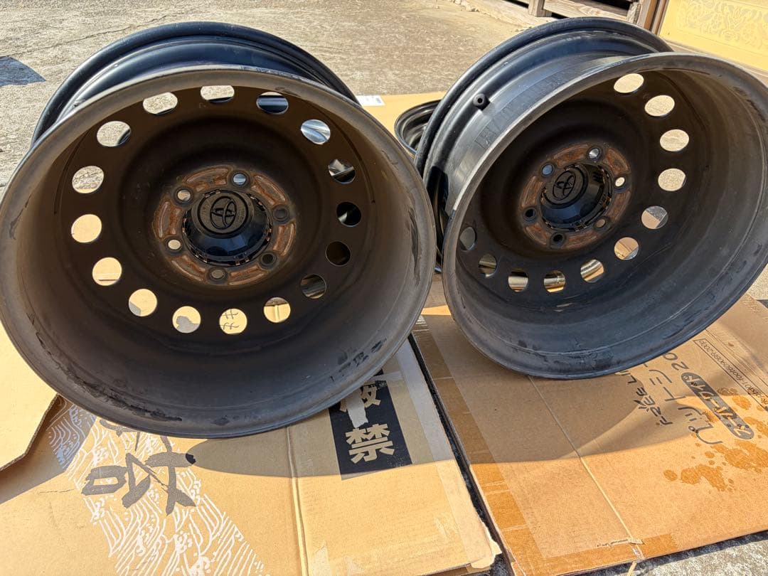 トヨタ純正 ハイラックス　鉄　ホイール　17インチ　17x7.5J