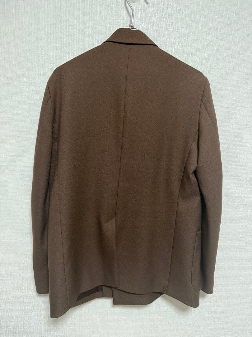 MR.OLIVE POLYESTER TWILL ダブル　テーラード
