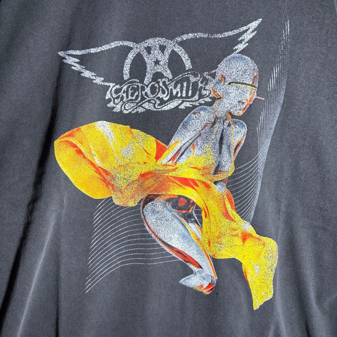 【激レア】エアロスミス ロンT XL相当バンドTシャツ バンドロングTシャツ新品