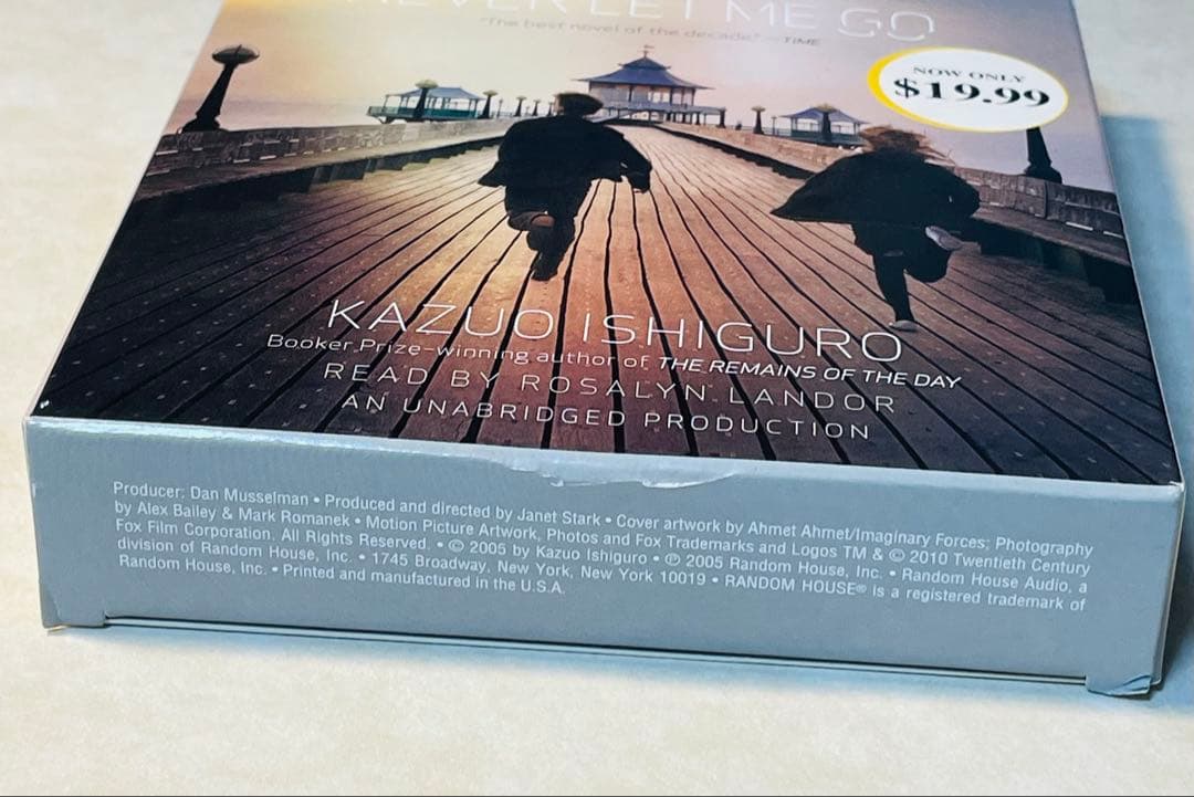 Kazuo Ishiguro Never Let Me Go 朗読CD8枚組