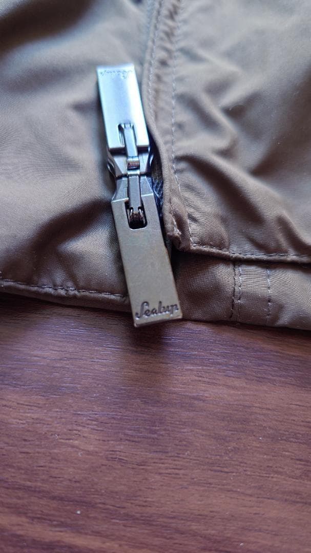 【極美品】SEALUP BEAMS F別注ドライビングブルゾン オリーブ48