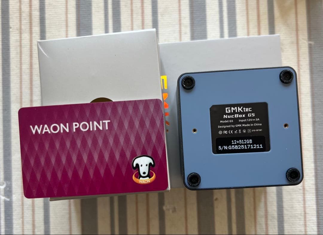 GMKtec NucBox G5 N97搭載極小ミニPC 12G 512G