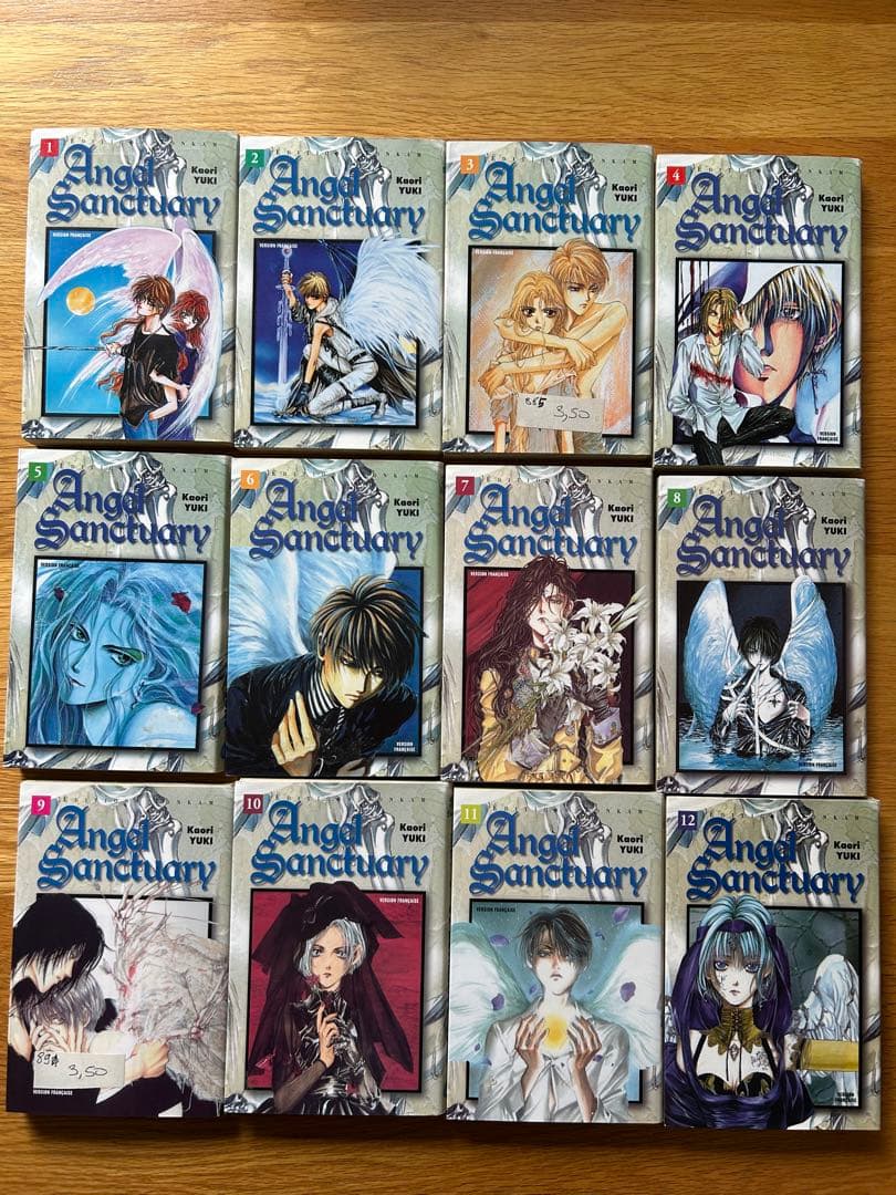 Angel Sanctuary フランス語版漫画1-20巻　由貴香織里