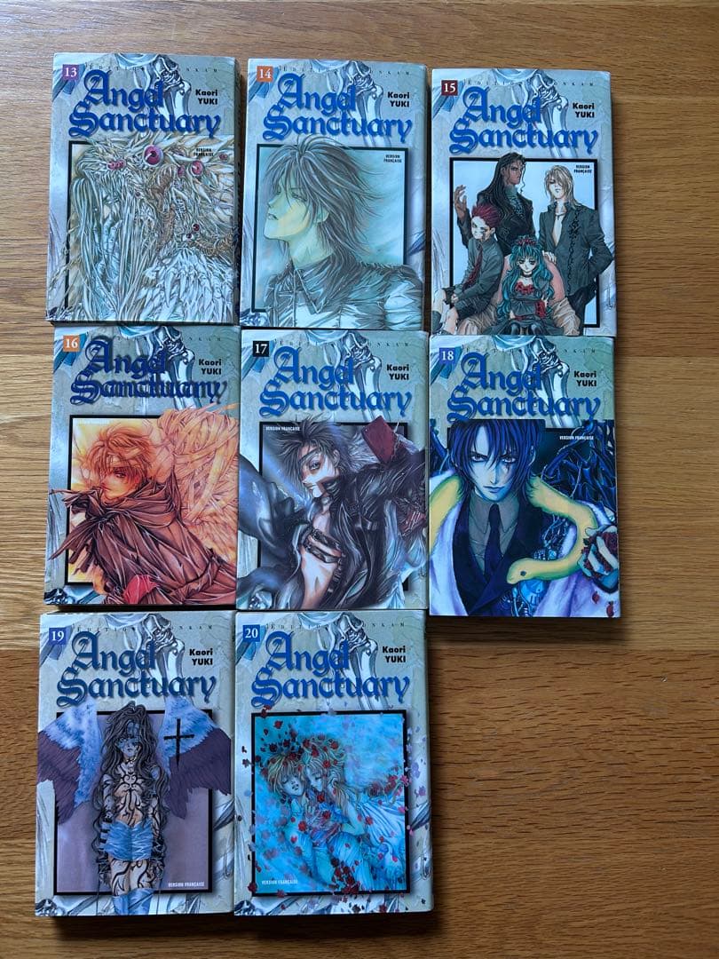 Angel Sanctuary フランス語版漫画1-20巻　由貴香織里