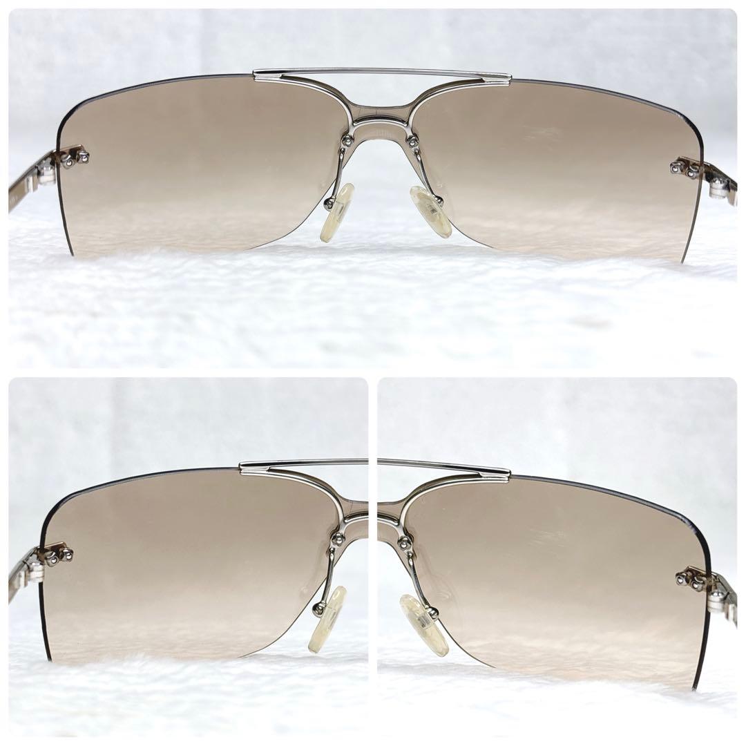 小物 Christian Dior Rimless Sunglasses Y2K