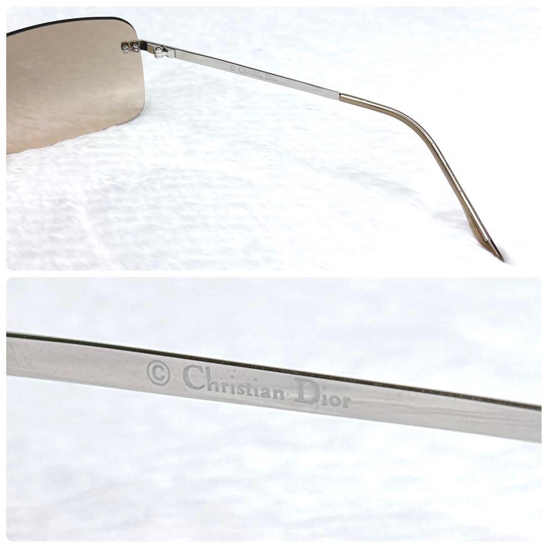 小物 Christian Dior Rimless Sunglasses Y2K