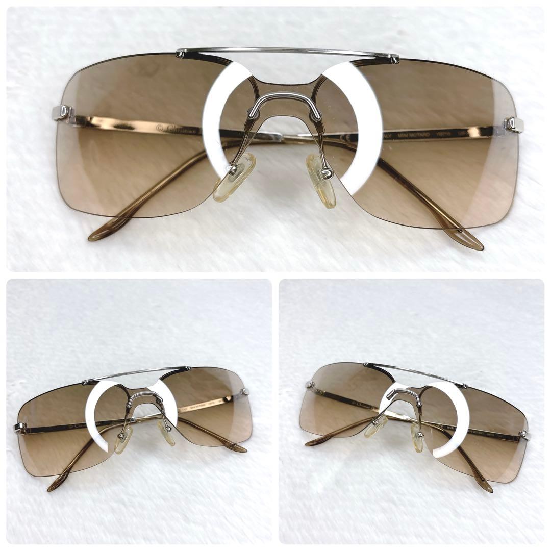 小物 Christian Dior Rimless Sunglasses Y2K