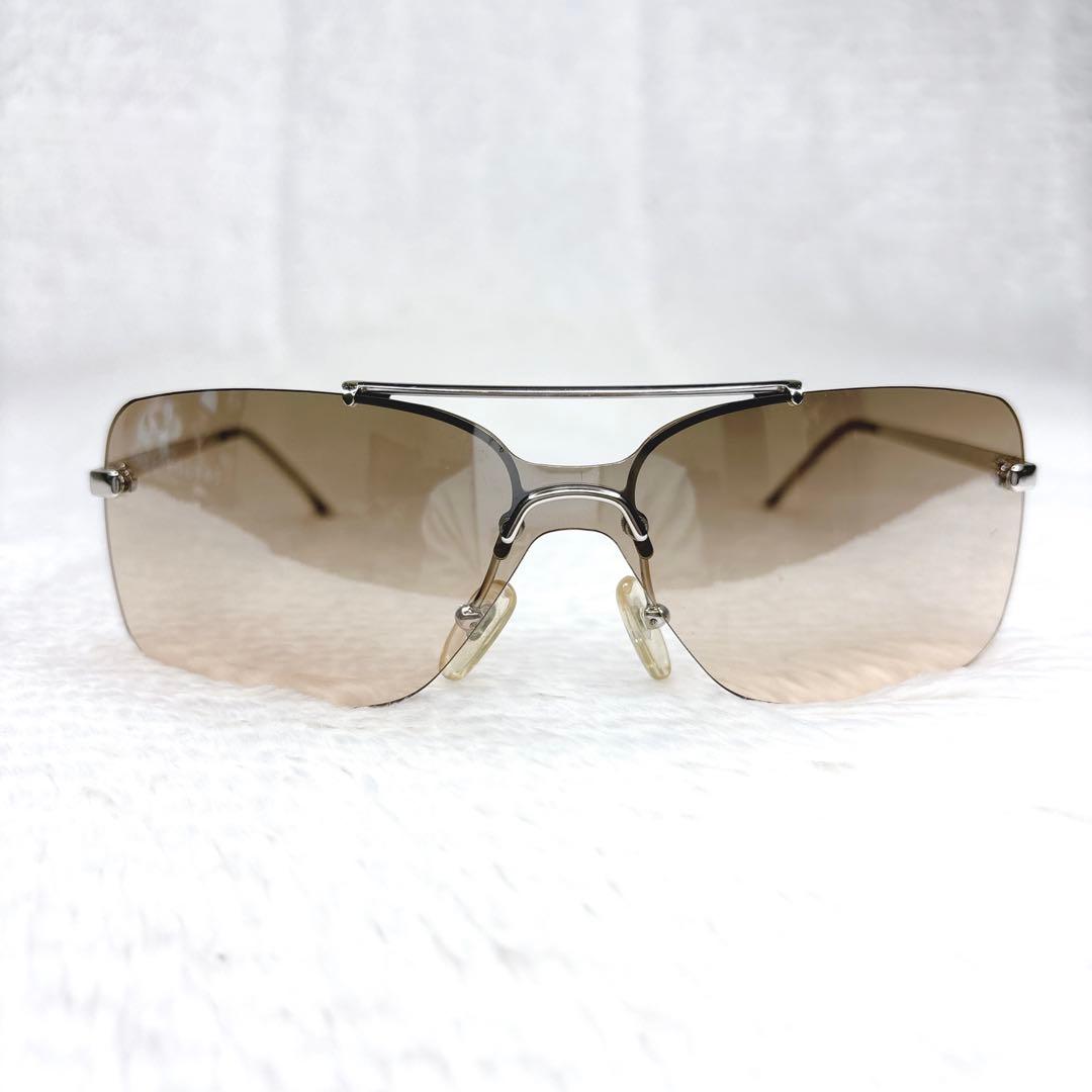 小物 Christian Dior Rimless Sunglasses Y2K