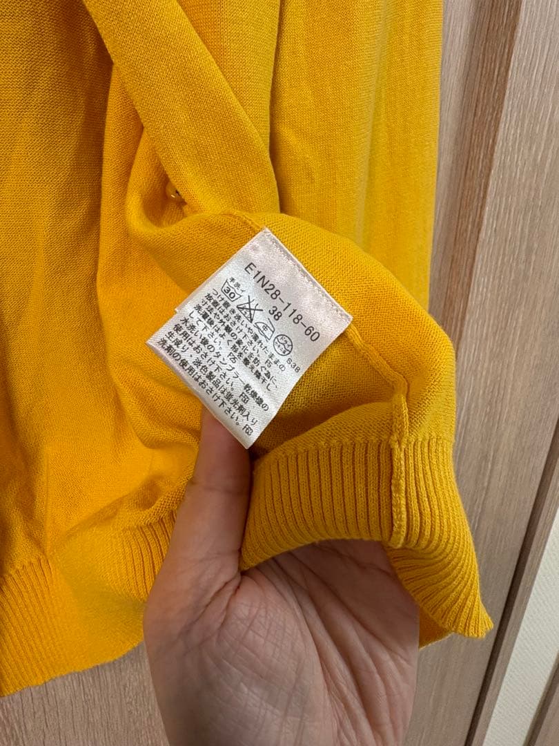 美品 BURBERRY BLUE LABEL カーディガン ノバチェック 38