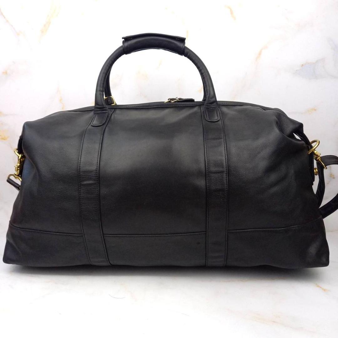 ✨良品✨ オールドコーチ ボストンバッグ ショルダー 2way レザー USA製