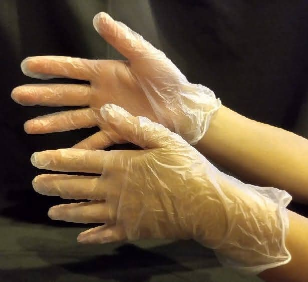 プラスチックグローブ NPVグローブPlus Lサイズ200枚入20箱