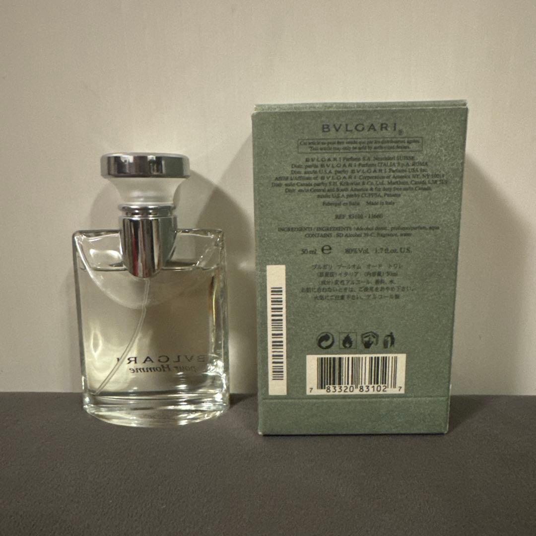 香水(ユニセックス) BVLGARI pour Homme Eau de Toilette 50ml