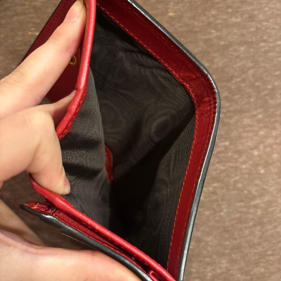 Gucci 二つ折り財布 チェリー装飾