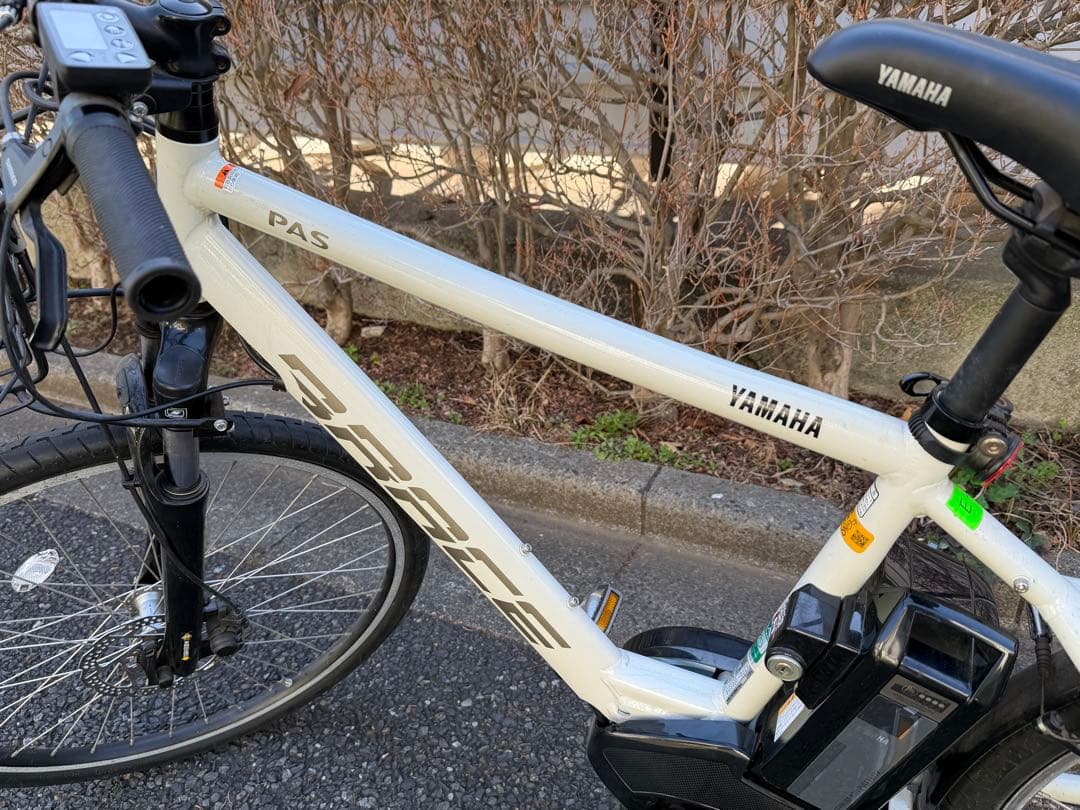 【TAKA4様】ヤマハ電動自転車　パス ブレイス　YAMAHA 2023年購入白