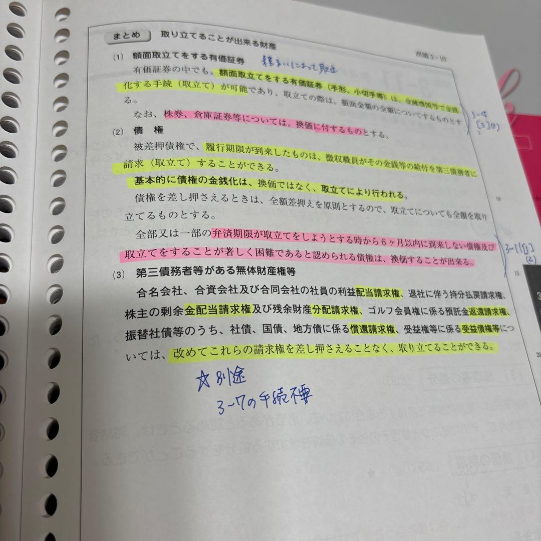 国税徴収法　2024年　大原税理士講座セット