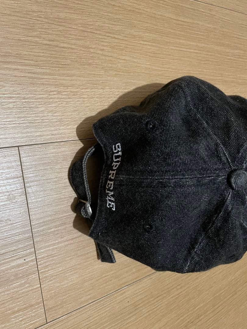 Supreme ブラックキャップ Sロゴ