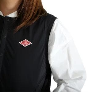 【美品】DANTON ダントン インサレーション ベストJD-8886 SBT黒