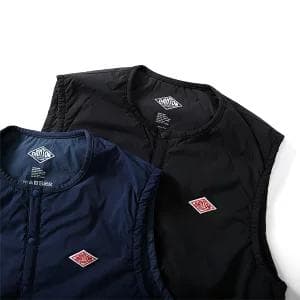 【美品】DANTON ダントン インサレーション ベストJD-8886 SBT黒