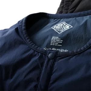 【美品】DANTON ダントン インサレーション ベストJD-8886 SBT黒