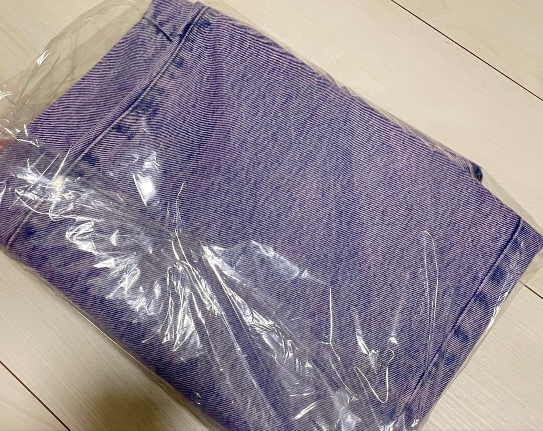 新品タグ付 Arpegestory ピンクトッピングカーブデニム M