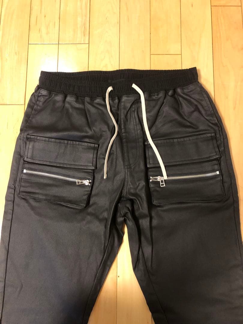 Danke Schon ダンケシェーン ブラック合成皮革パンツ