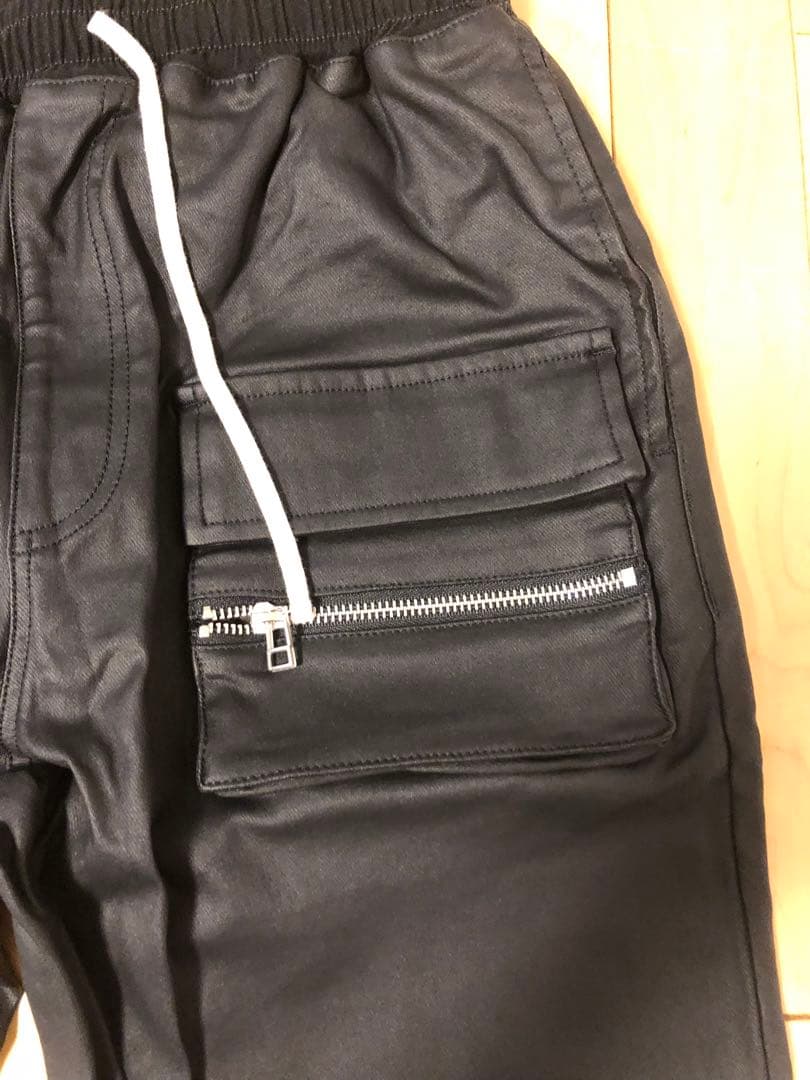 Danke Schon ダンケシェーン ブラック合成皮革パンツ