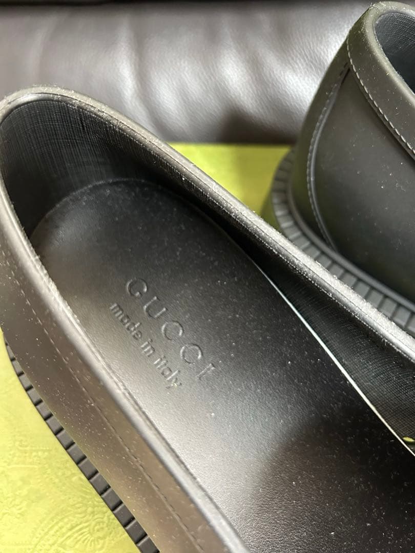 期間限定セール❗️GUCCIラバー ホースビット ローファー 29cm相当 11