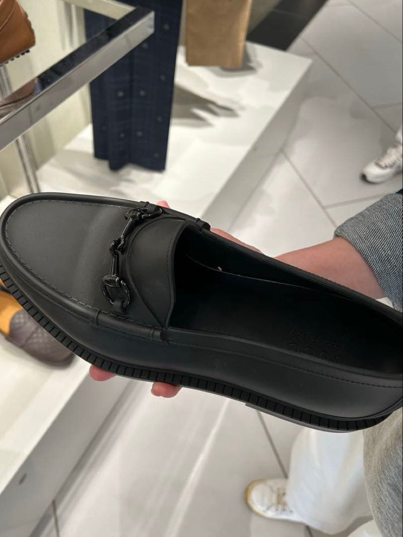 期間限定セール❗️GUCCIラバー ホースビット ローファー 29cm相当 11